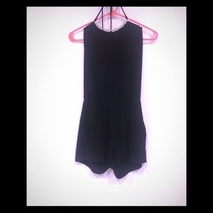 Small Black Charlotte Russe Romper